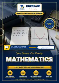 Mathematics (WAEC / NECO / GCE) past-question book cover